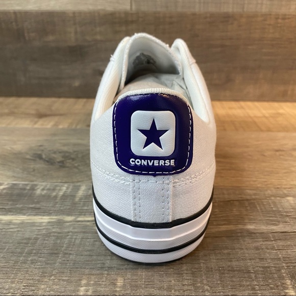 Converse Star Player Ox White Court Purple - Picture 4 of 6
